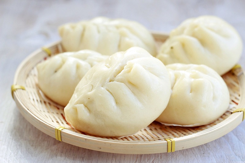 Bánh bao hấp bao lâu thì chín