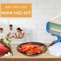 Có nên mua máy thái thịt mini HO-07?