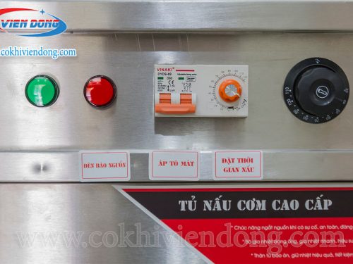 Tủ nấu cơm gas Việt Nam 6 khay