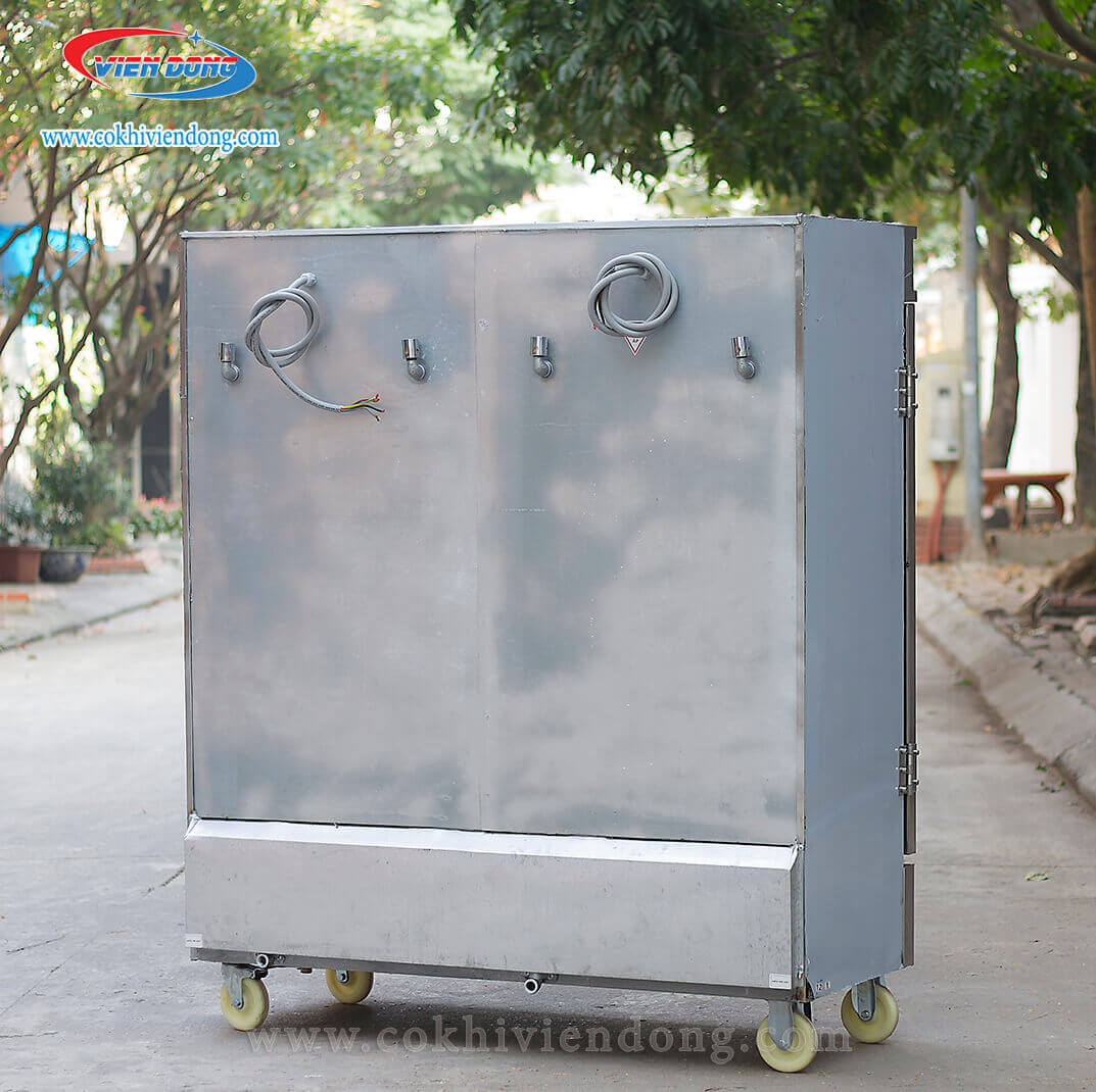 Tủ hấp công nghiệp bằng gas 20 khay Việt Nam