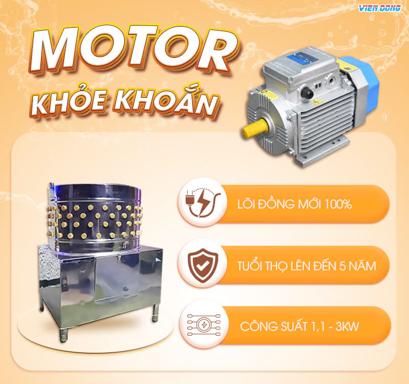 Máy vặt lông gà Máy vặt lông gà