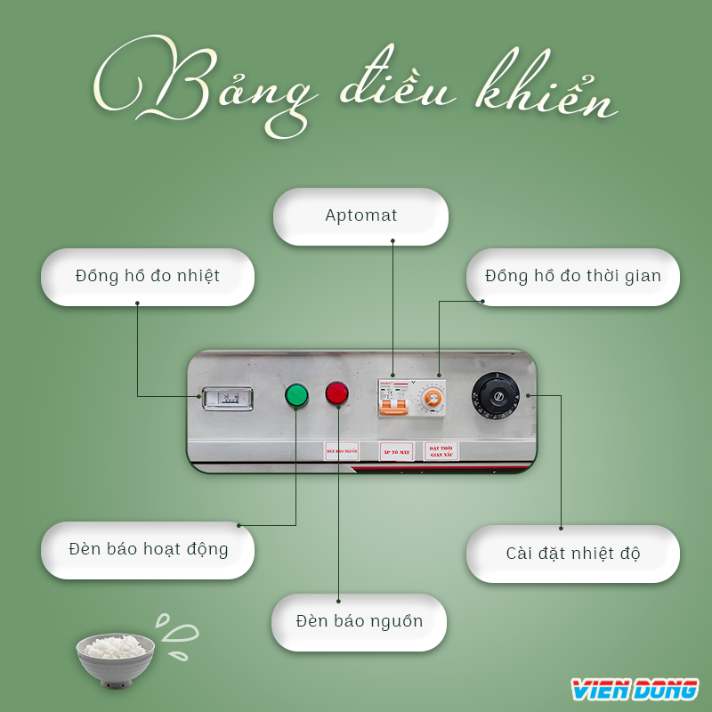 tủ hấp cơm 10 khay