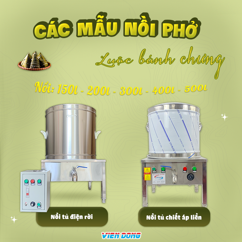 Nồi điện luộc bánh chưng