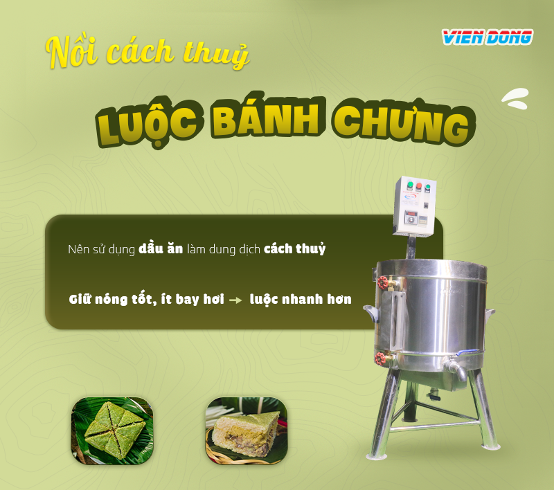 Nồi điện luộc bánh chưng