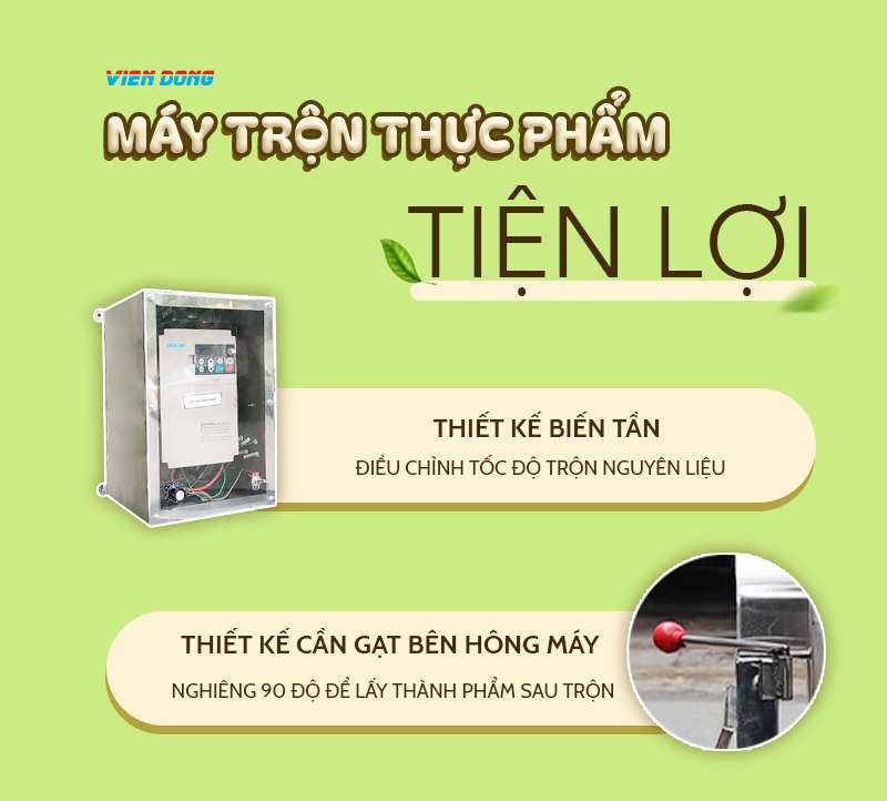 Máy trộn nguyên liệu