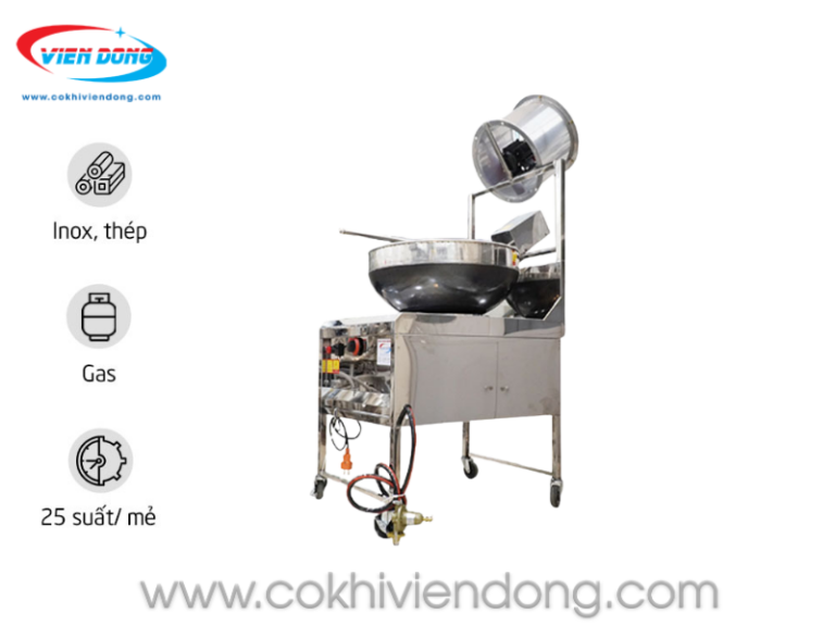 Chảo rang tự đảo - Chỉ 7-10 phút cho một mẻ cơm rang 25 suất