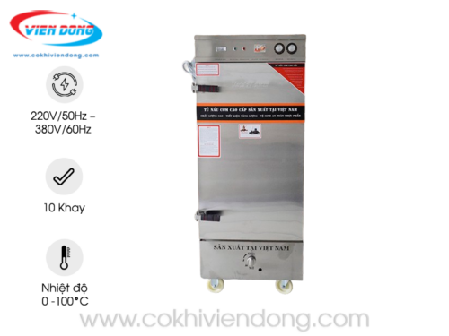 tủ hấp cơm 10 khay