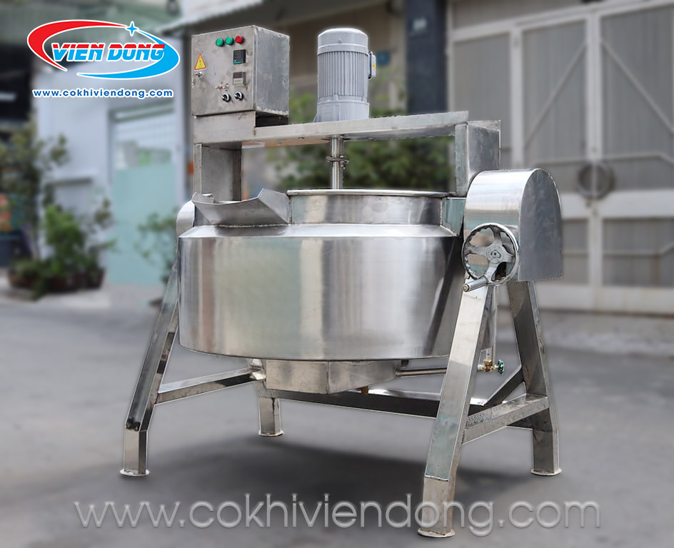 Chảo rang muối ớt công nghiệp 200L mới nhất