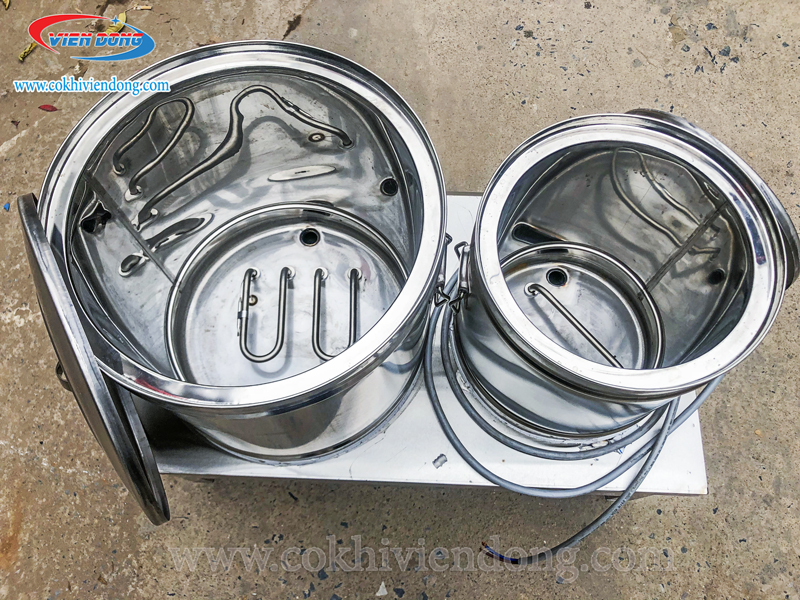 nồi nấu phở đôi