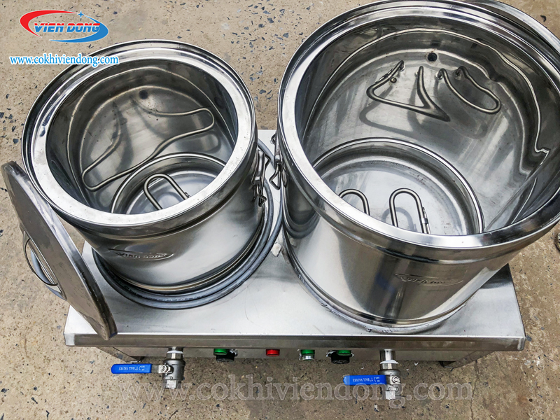 nồi nấu phở đôi